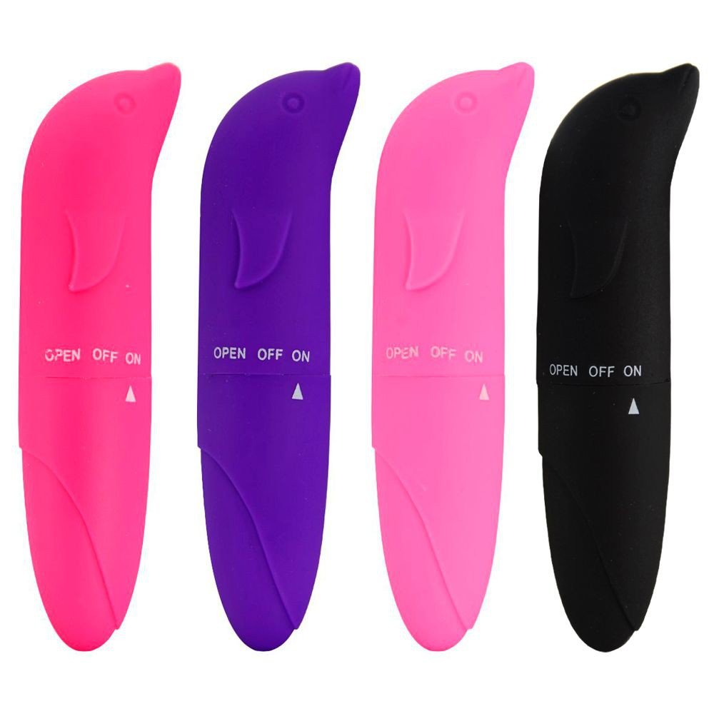 VIBRADORES GOLFINHOS AVELUDADO SILICONE