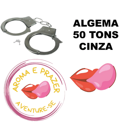  ALGEMA DE PELUCIA OU ALGEMA 50TONS DE CINZA